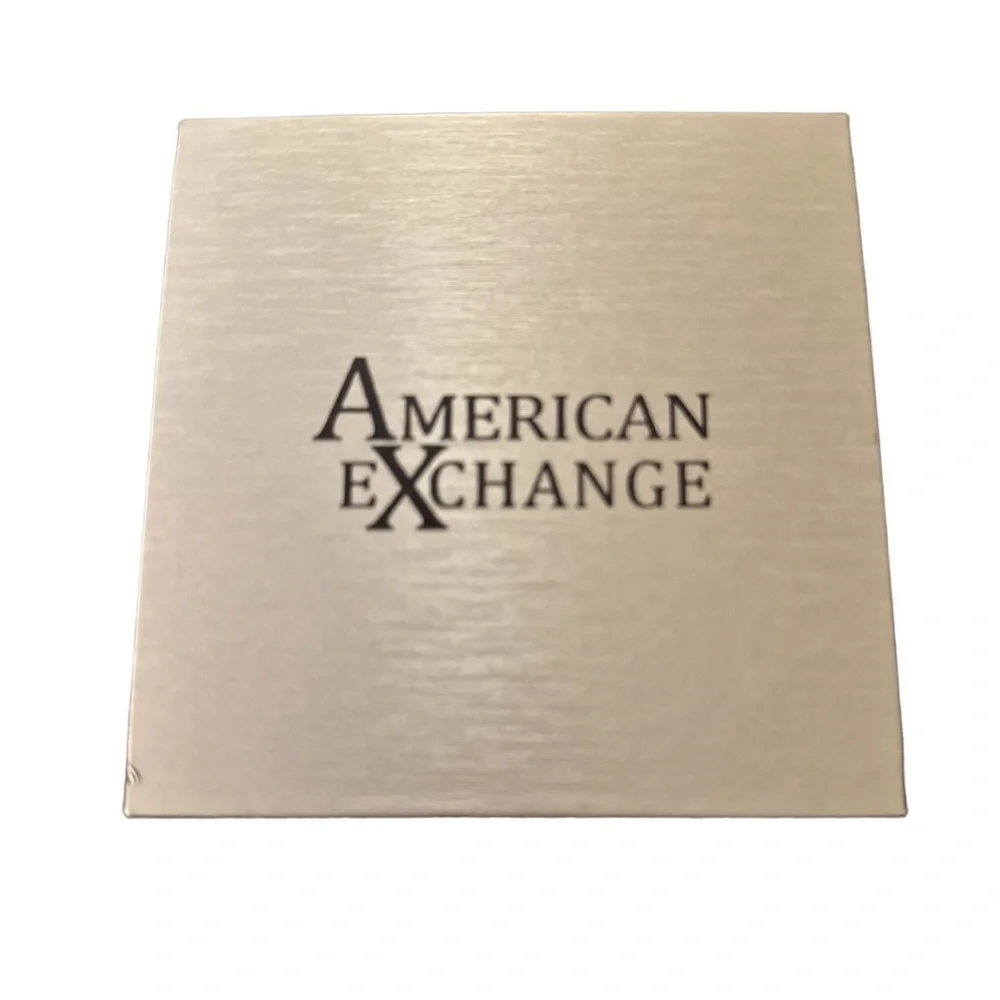 American Exchange Stainless Steel Gold Chain Bracelet Unsex